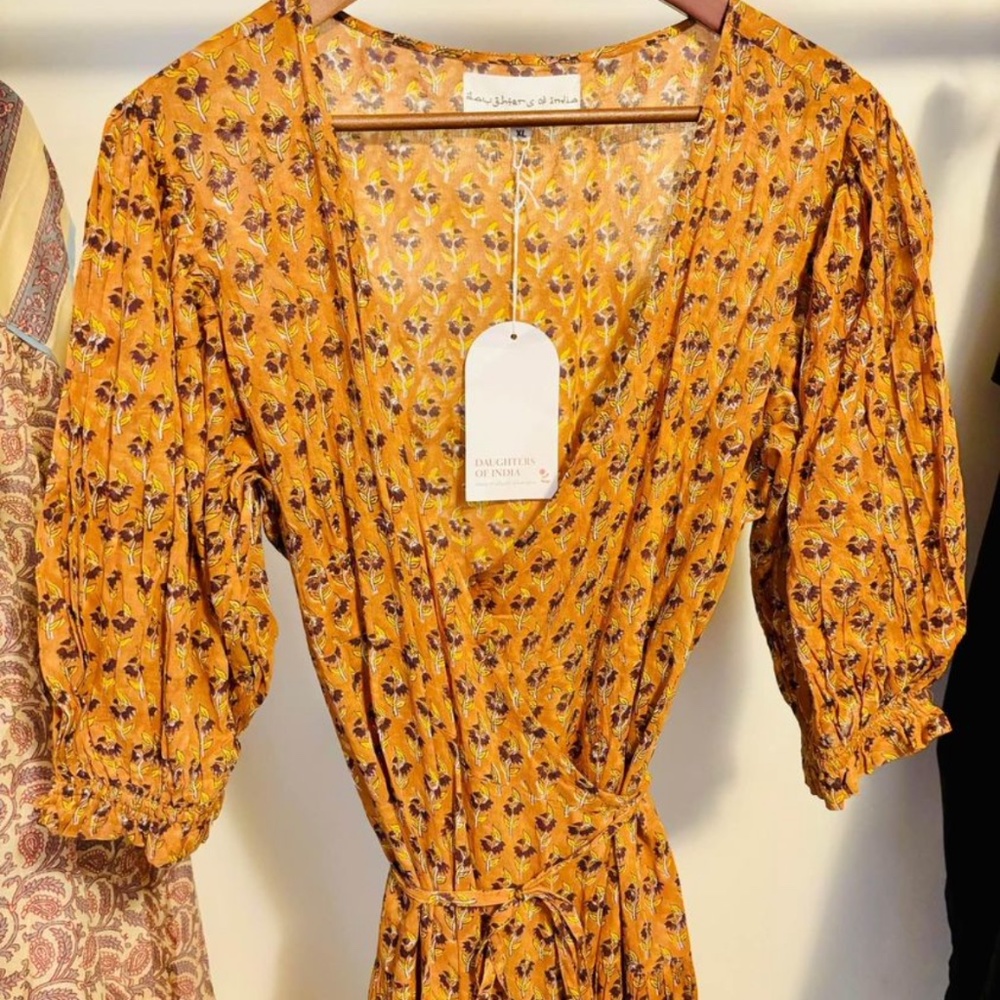 Daughters of India Wrap Dress